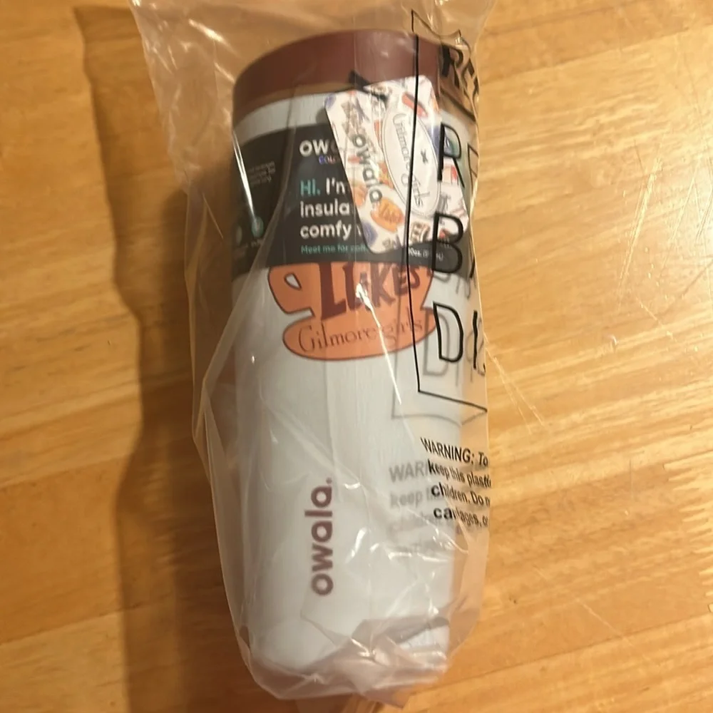 Owala Gilmore Girls Luke’s Diner 20oz Smoothsip Slider New - Picture 3 of 5